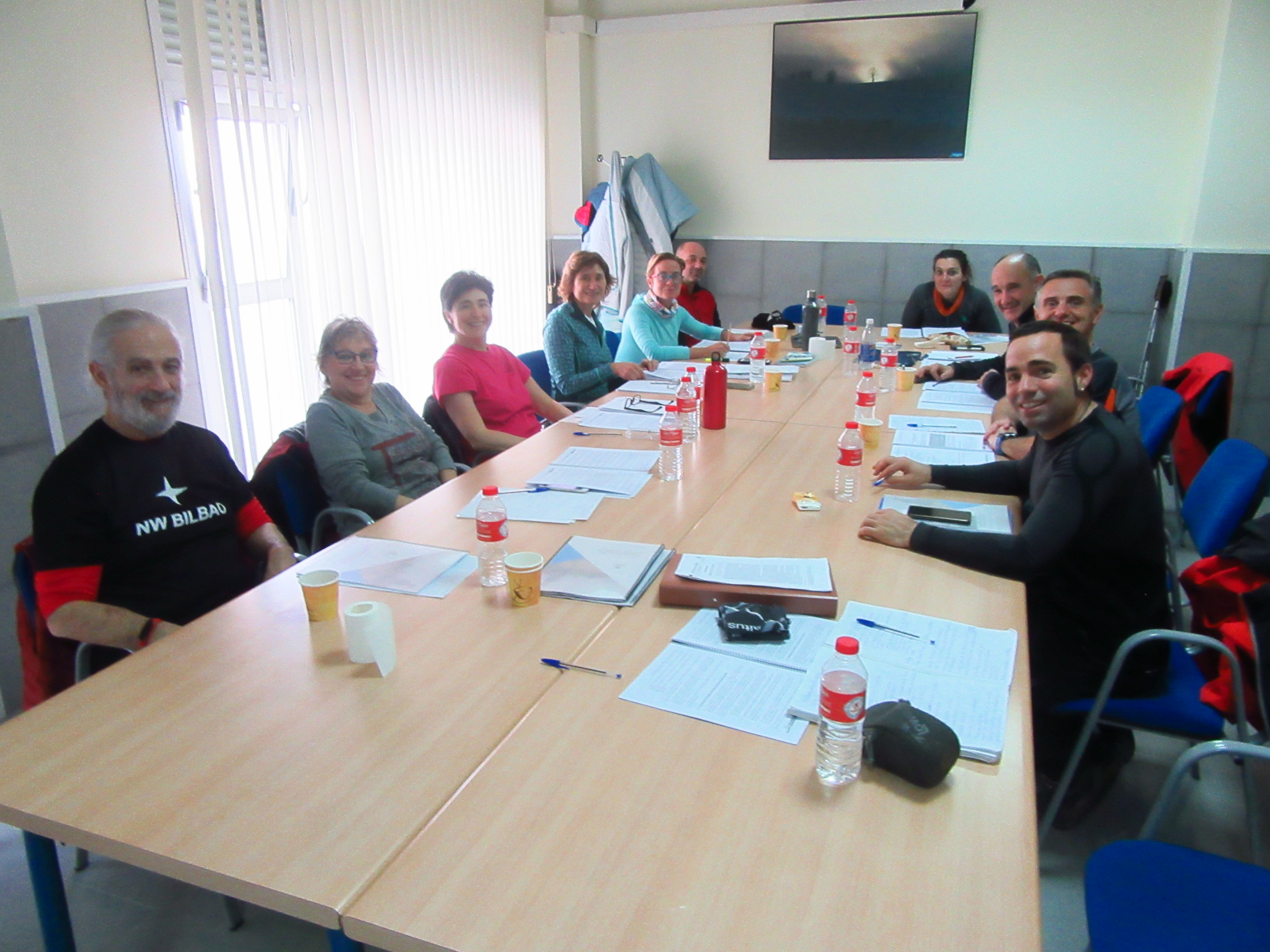 CELEBRADO EL CURSO DE ARBITRO DE COMPETICIÓN DE MARCHA NÓRDICA